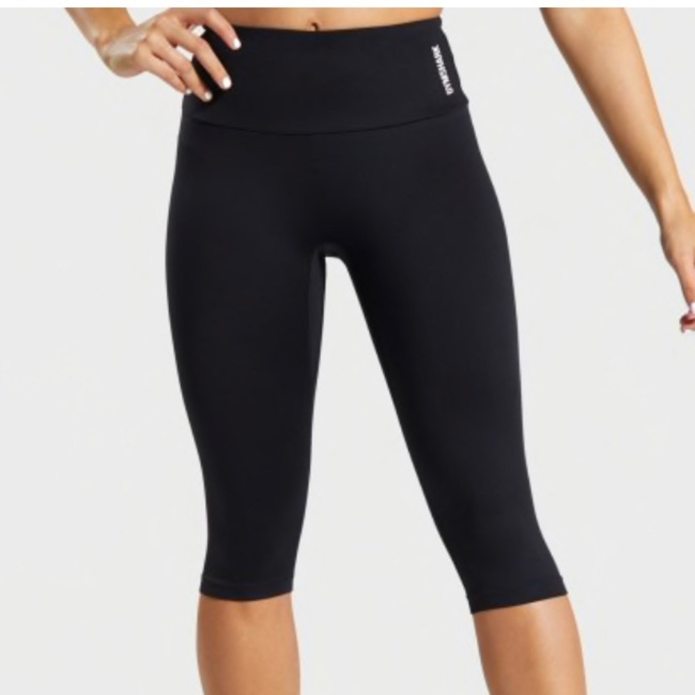 Gymshark Training cropped black leggings
